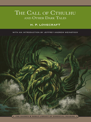 cover image of Call of Cthulhu and Other Dark Tales (Barnes & Noble Library of Essential Reading)